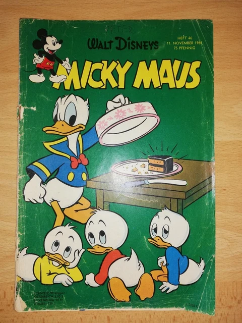 Original Walt Disneys Micky Maus Heft 46 vom 11. November 1961