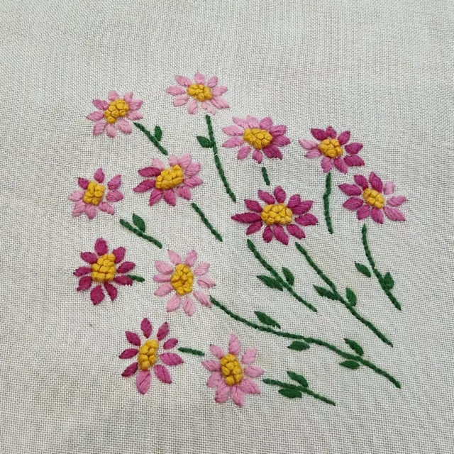 Vintage Tablecloth Hand embroidered 78cm x 82cm #199