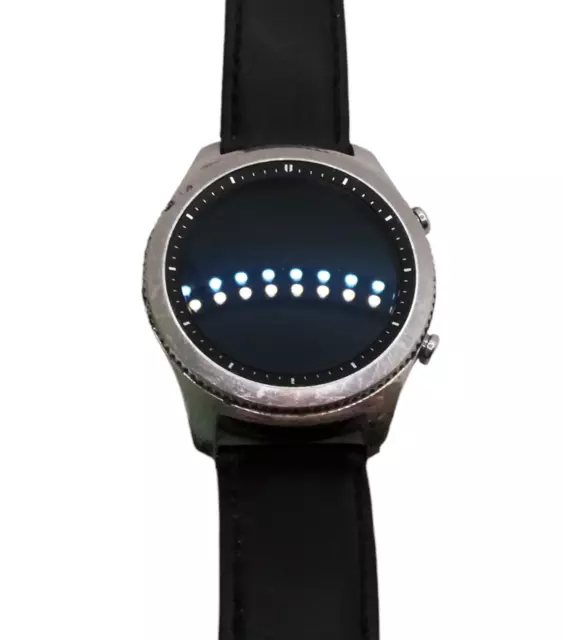 SAMSUNG GEAR S3 SM R770 Classique Smartwatch en Noir Utilis
