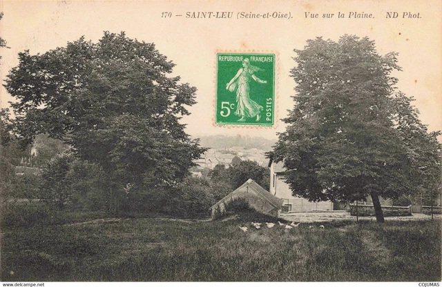 95 - SAINT LEU - S08058 - Vue sur la Plaine - Place de l'Eauriette - L14