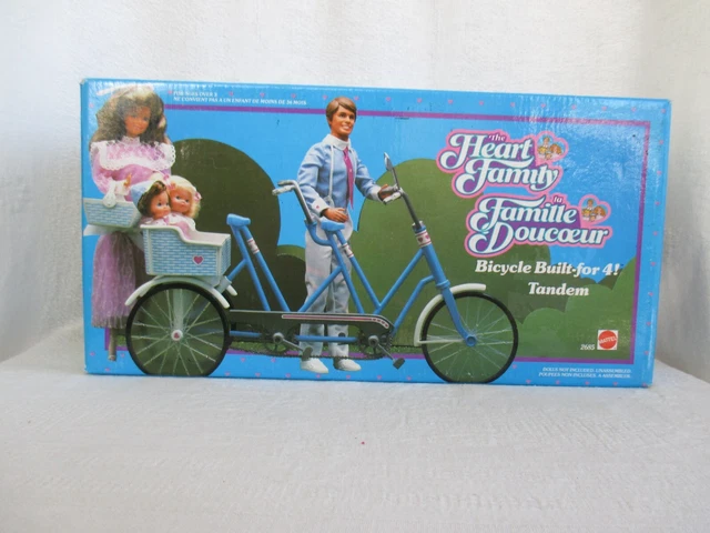 Mattel The Heart Family BOY & DESK 1988 Nrfb la Famille Doucoeur nrfb Europe