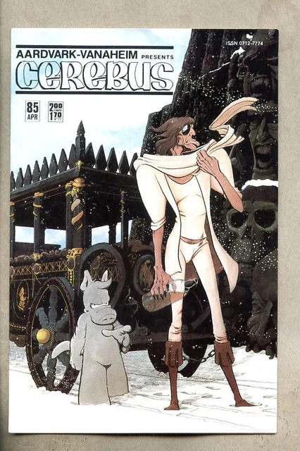 Cerebus The Aardvark #85-1986 fn+ 6.5 Dave Sim Rolling Stones parody