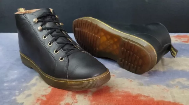 DR MARTENS INDUSTRIAL Steel Toe Thorpe Boots Mens UK 8 Black