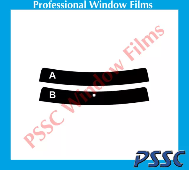 Fit Nissan Almera Tino 2000-20005 voiture pré-coupée teinte fenêtre de voiture 5 % bande de soleil