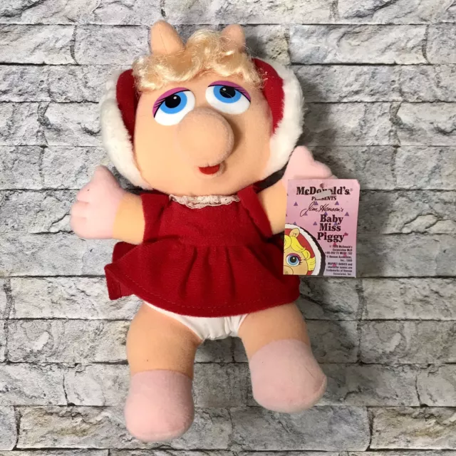 1988 Baby Miss Piggy McDonalds Presents Jim Hensons Muppet Babies
