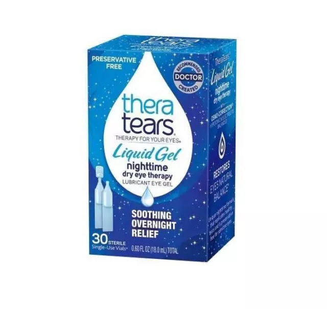 Thera Tears Liquid Gel Single Use Vials | 30 x 0.6ml