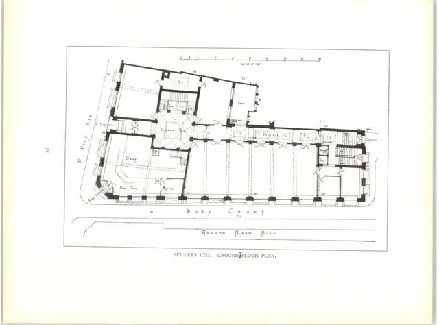 1931 BELGIAN BANK Ground And Mezzanine Floor Plans EUR 8,47 - PicClick IT