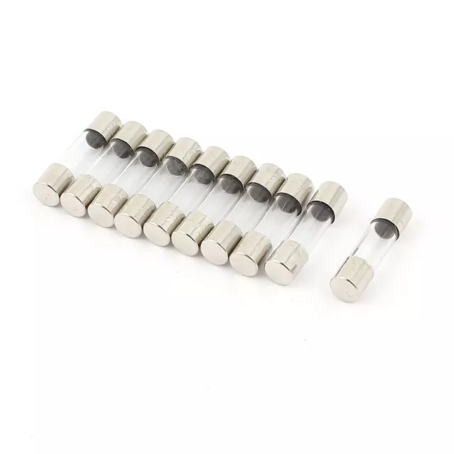 10 pièces 250V 0.2A 200mA Quick Rapide Coup Fusibles Verre Tubes 5mm x 20mm