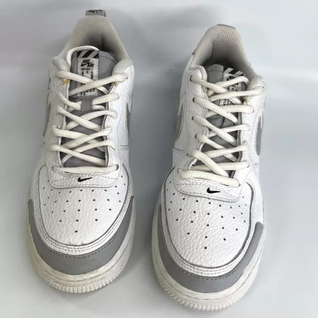 Nike Air Force 1 LV8 Utility `overbranding` AR1708-001 GS Size 3.5Y = Women`s 5