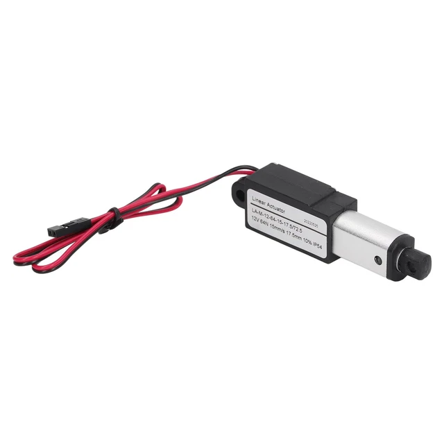 (17 5 Mm)Actionneur électrique Micro Linéaire En Aluminium ABS Miniature DC