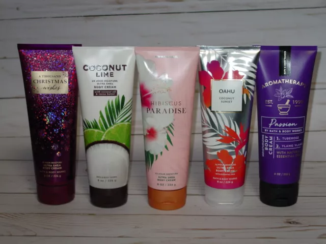 Bath & Body Works Body Cream 8 Oz. Singles Holiday And More *Choose Scent* New