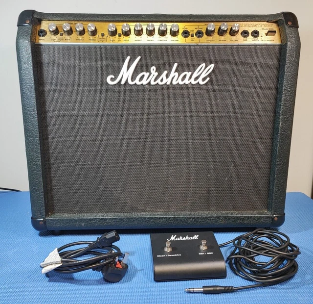 MARSHALL VALVESTATE 80V MODEL 8080 GUITAR AMPLIFIER 80W + Foot Switch Pedal