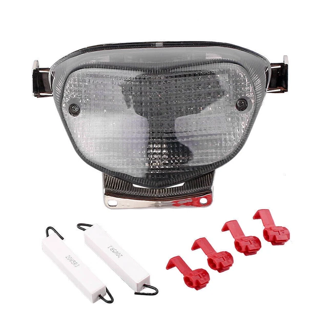 LED Taillight for SUZUKI GSXR600 750 01-03 Rear Brake light w/ Turn Signal Lamp