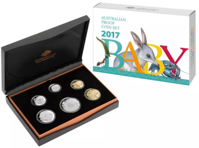 2017 Australian Baby Proof Coin Set - Alphabet Series