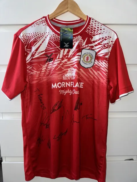 Crewe Alexandra 21/22 Signed Match Shirt