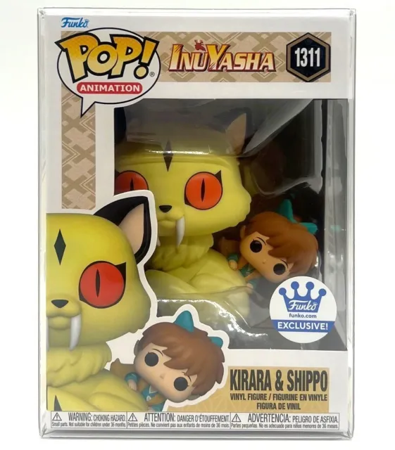 Funko Pop! InuYasha Kirara & Shippo #1311 Funko Exclusive with POP Protector