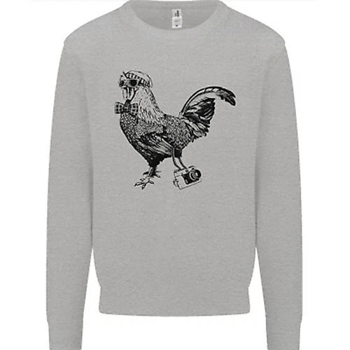 Rooster Camera Photography Photographer Mens Sweatshirt Jumper