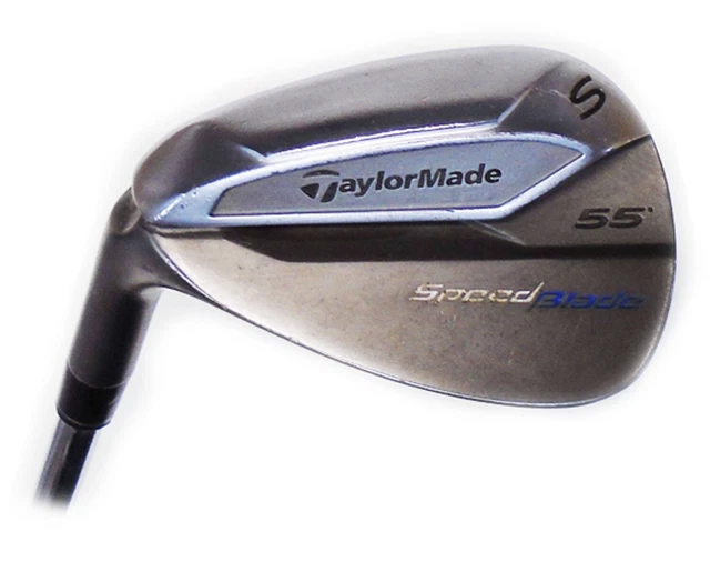 LH TaylorMade SpeedBlade Single 55* Sand Wedge Steel Speedblade Wedge Flex