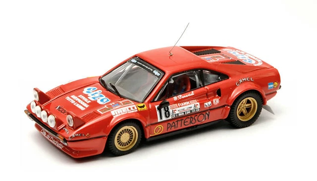 Modèle réduit Ferrari - 308 Gtb N 37 Rally Havirov International 1978