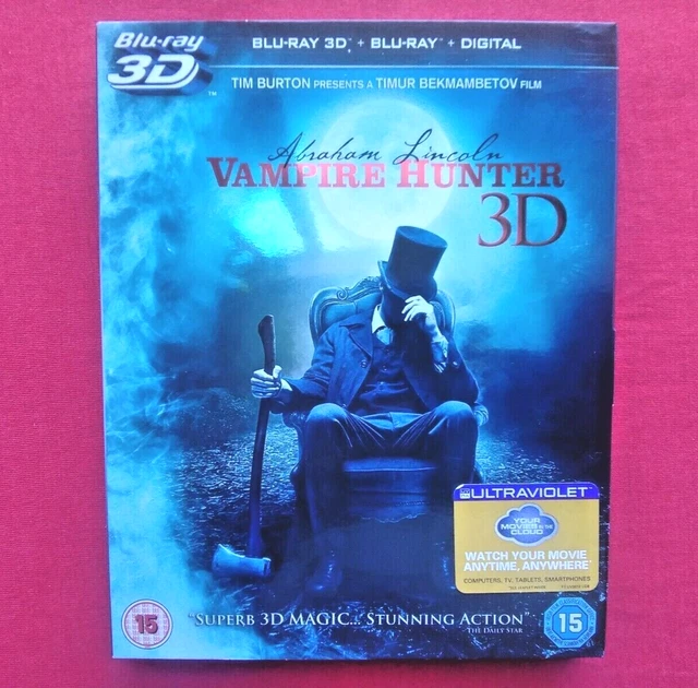 ABRAHAM LINCOLN - Vampire Hunter 3D - Blu-Ray - ( 2 Disc ) - 2012