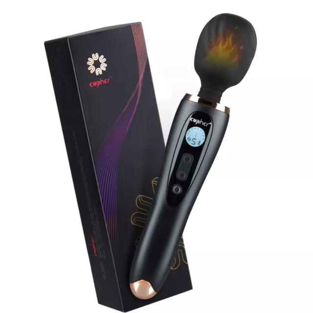 Modern Wand Cordless Magic Vibrating Massager - 9 Speed 9 Pattern Therapy US