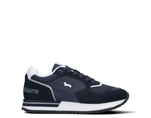 Scarpe HARMONT&BLAINE Uomo Sneakers trendy  BLU  EFM231-050-6190