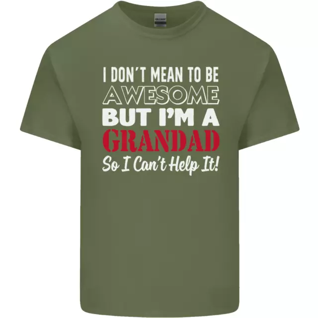 T-shirt da uomo in cotone I Dont Mean to Be but Im a Grandad 6