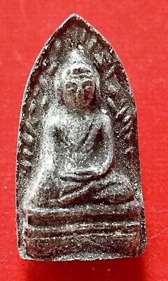 Antique Phra Rod Kru Lopburi Thai Amulet Buddha Charm Talisman Holy Pendant K239