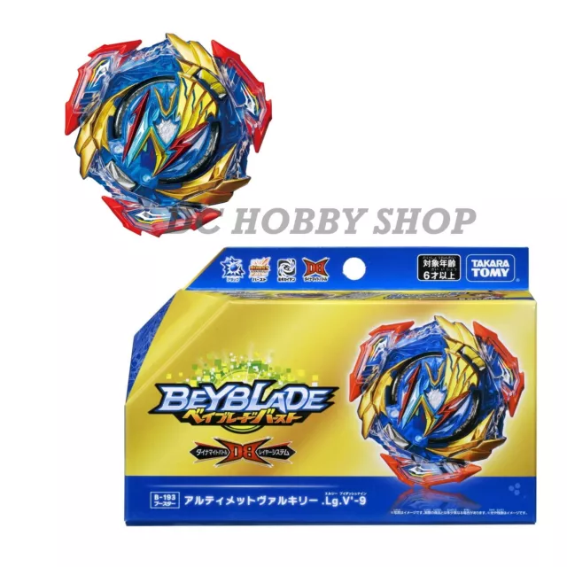 Takara Tomy Beyblade Burst DB Booster B-193 Ultimate Valkyrie Lg.V'-9 b193