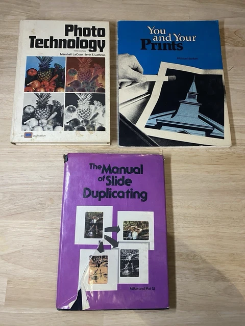 Manuales y guías vintage, Fotografía vintage, Cámaras y fotografía
