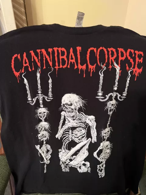 Cannibal Corpse North American Tour T-Shirt Size Large