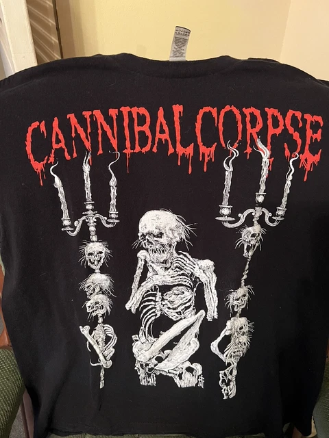 Cannibal Corpse North American Tour T-Shirt Size Large