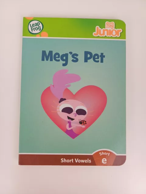 Leap Frog Tag Junior Short Vowels A E I O Characters books bundle 3