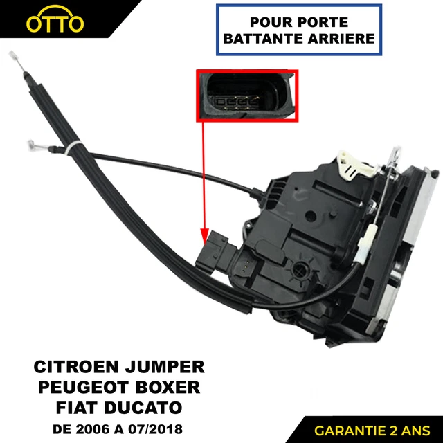 Serrure électrique De Porte Battante Arrière Pour Citroën Jumper, Fiat Ducato, Peugeot Boxer - Réf. SC57387