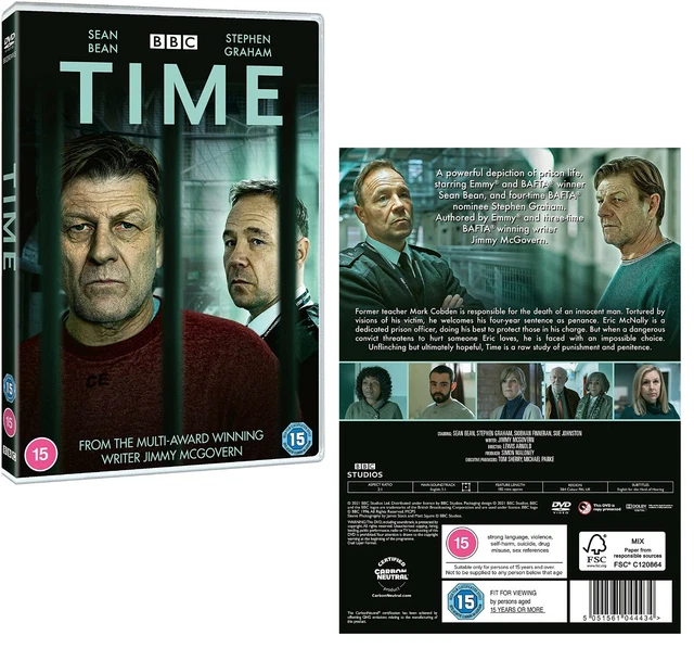TIME (2021) SEAN Bean, Stephen Graham TV Season MiniSeries NEW Eu Rg2