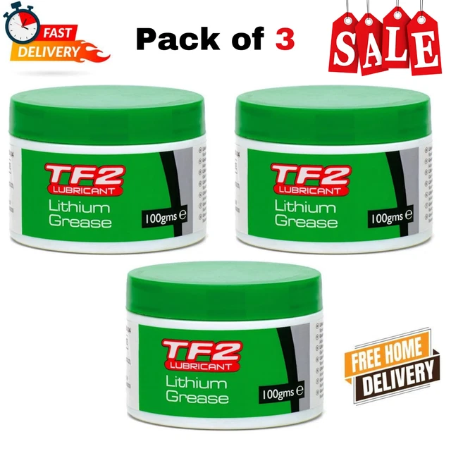 BIKECYCLEBICYCLE BEARINGS TF2 Lubricant White Lithium Grease 100G Tub
