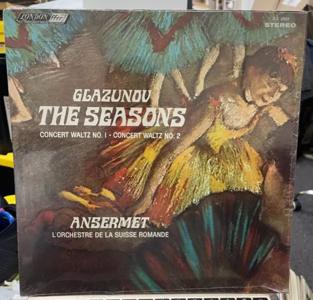 Glazunov: The Seasons.....ansermet/London Cs 6509-Versiegelte Lp