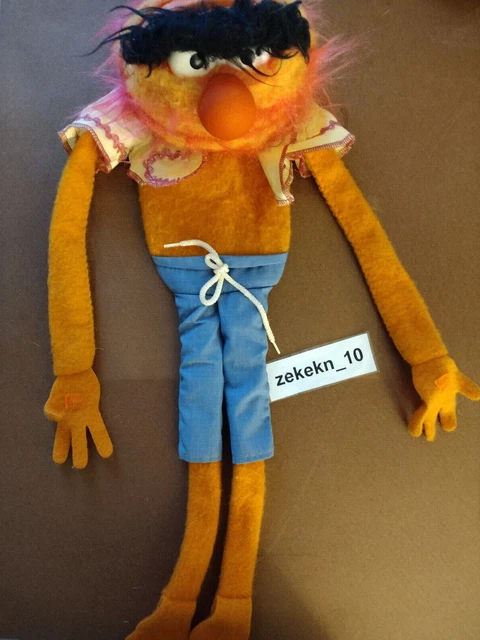 Muppets Animal Jim Henson Fisher Price 26" Hand Puppet Vintage 1978 Doll