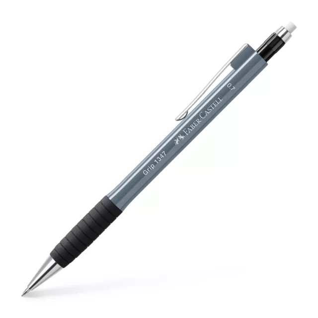 Faber-Castell Mechanical Pencil Grip 1347 0.7mm Stone Grey 3