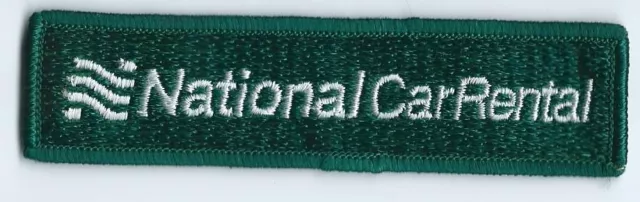 National Car Rental Patch 1 X 4-3/8 #2922