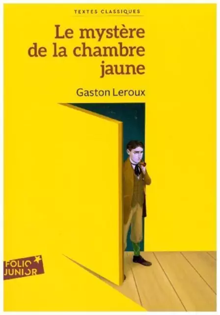 Le Mystère de la chambre jaune Gaston Leroux Taschenbuch 382 S. Französisch 2018