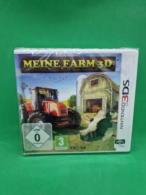Nintendo 3DS Meine Farm 3D Spiel Neu und Sealed USK 0 Sammeln Landwirtschaft
