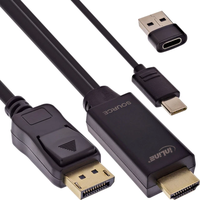 50.00m InLine Displayport 1.4 Anschlusskabel Displa Produktbild-Vorschau 13