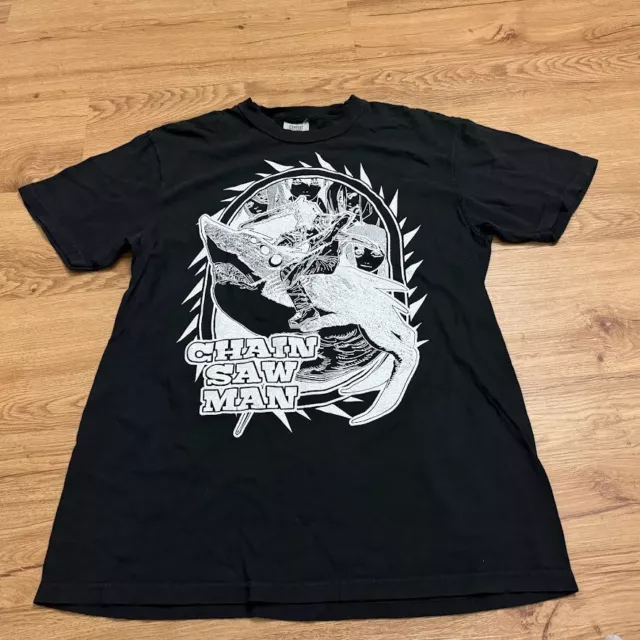Chainsaw Man Black Shirt Denji Makima Pochita Anime Manga Adult XL Extra Large