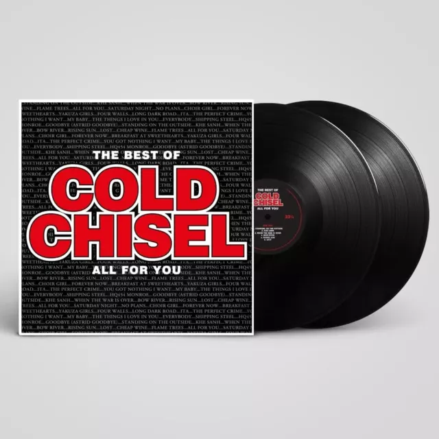 COLD CHISEL - The Best Of Cold Chisel: All For You (2LP Set) - 2LP