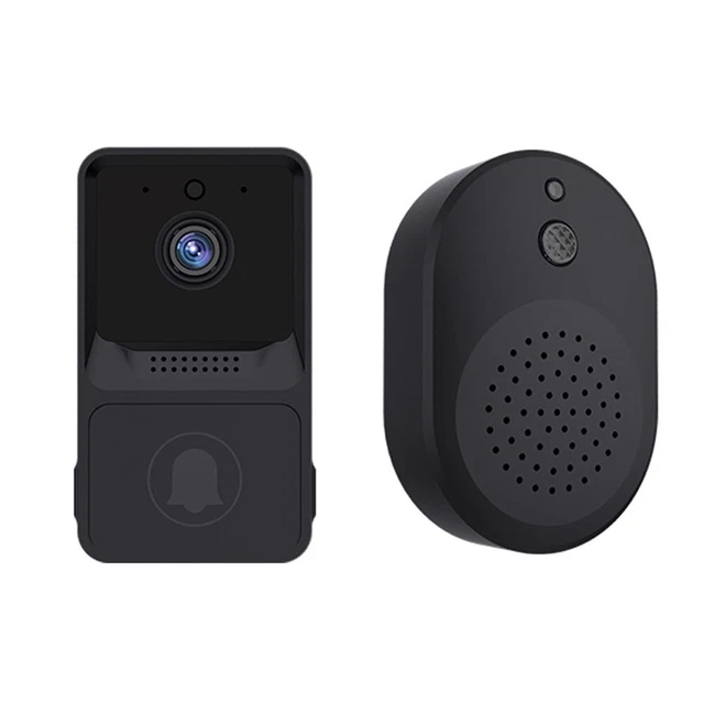 Campanello 1 pezzo 103 x 88 x 36 mm 1080p/2 megapixel batteria integrata ABS