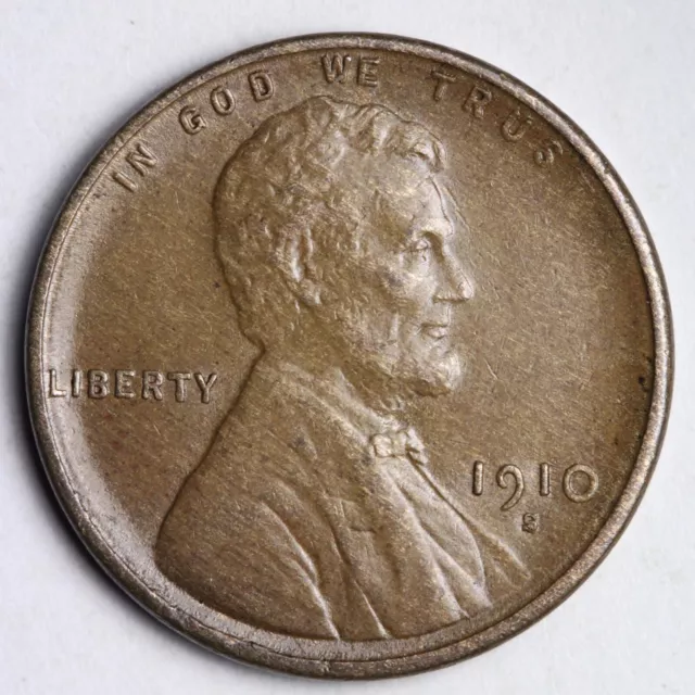 1910-S Lincoln Wheat Cent Penny CHOICE UNC *UNCIRCULATED* MS E175 WFX