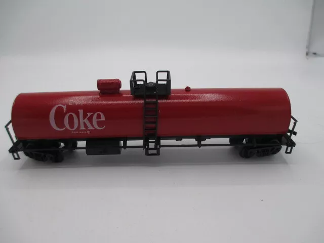Coca-Cola HO Scale Model Power Train Red Dome Tanker Syrup Vintage Original Box