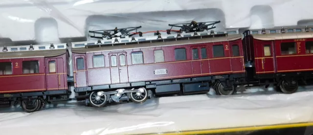 Trix 22106 Et87 Db 3 Car Emu Maroon Ho Gauge 3