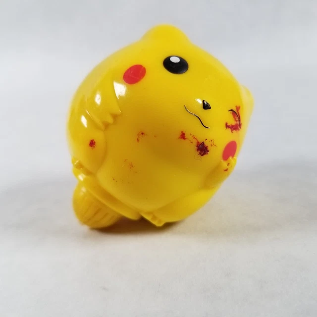 VINTAGE 2000 PIKACHU Battle Top Pokemon Kellogg's Nintendo Spinning
